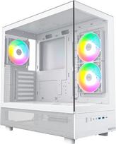 atx mid tower case - Montech XR Midi-Tower, Tempered Glass (Balta) - 2 nuotrauka