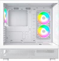 atx mid tower case - Montech XR Midi-Tower, Tempered Glass (Balta) - 4 nuotrauka