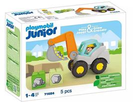 excavatore - Playmobil Junior Shovel Excavator 71684, plastikas - 2 nuotrauka