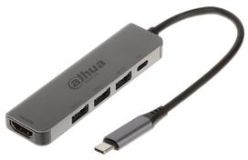 usb adapter usb port - USB-C MULTIFUNCTIONAL ADAPTER TC35 DAHUA - 4 nuotrauka