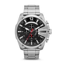 DIESEL - Mega Chief DZ4308  Silver/Steel/Silver