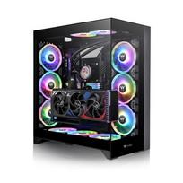 tempered glass pc case - Thermaltake CTE E600 MX Black (Juodas) - 4 nuotrauka
