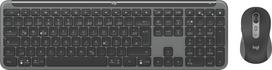 wireless keyboard mouse combo - Logitech Signature Slim Combo MK950 Black (Juoda) - 2 nuotrauka