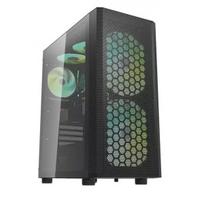 atx korpusai - Darkflash DK360 Black (Juodas) - 3 nuotrauka