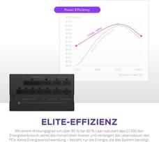 nzxt c1200 - NZXT C1200 ATX, 1200 W - 3 nuotrauka