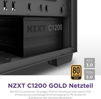 nzxt c1200 - NZXT C1200 ATX, 1200 W - 6 nuotrauka