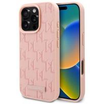 Karl Lagerfeld "Hot Stamp Magsafe iPhone 16 Pro" Pink
