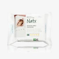 Eco by NATY bekvapės drėgnos servetėlės 20 vnt.