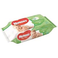 HUGGIES drėgnos servetėlės Natural Care 56vnt
