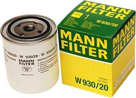Alyvos filtras W 930/20/P550941