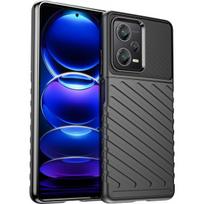 xiaomi redmi note 12 pro - Hurtel "Thunder Case Xiaomi Redmi Note 12 Pro Plus" Black - 1 nuotrauka