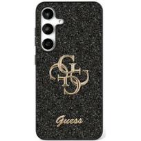 Guess "Fixed Glitter Big 4G Metal Logo Case Galaxy S25" Black