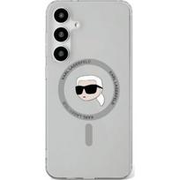 Karl Lagerfeld "Button Karl Head Printed Logo MagSafe Galaxy S25" Black