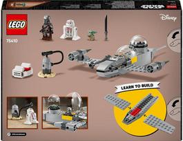 star wars grogu - LEGO Mando and Grogu's N-1 Starfighter 75410 - 3 nuotrauka
