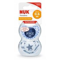 NUK čiulptukas silikoninis Trendline 0-6 mėn. 2 vnt. SU61