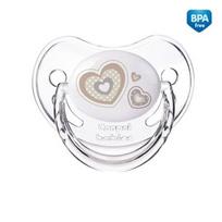 CANPOL BABIES silikoninis ortodontinis čiulptukas 1vnt Newborn 6-18m 22/566_bei
