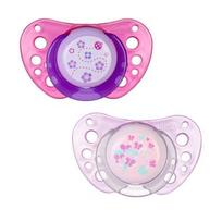 CHICCO čiulptukas Physio Air silicone 6-12m 2vnt Pink