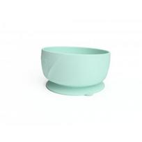 EVERYDAY BABY silikoninis neslystantis dubenėlis 4m+ Mint Green 10511
