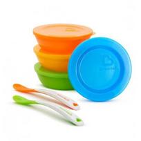 munchkin sauksteliai - MUNCHKIN indelių ir šaukštelių rinkinys 10vnt Love a Bowls 012106 - 1 nuotrauka