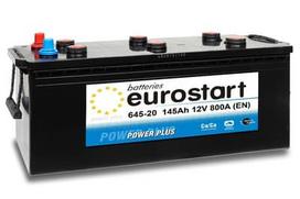 EUROSTART POWER PLUS 64520 145Ah akumuliatorius