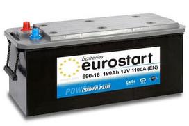 EUROSTART POWER PLUS 69018 190Ah akumuliatorius