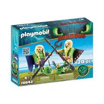 PLAYMOBIL DRAGONS Ruffnut and Tuffnut with Flight Suit, 70042