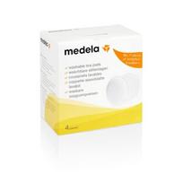 MEDELA liemenėlės įklotai, plaunamieji 4 vnt. 008.0078
