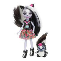 ENCHANTIMALS lėlė Skunkė su augintiniu, FXM72