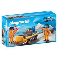 playmobil city action - PLAYMOBIL CITY ACTION lėktuvo vilkikas su sausumos įgula 5396 - 2 nuotrauka