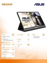 portable monitor 15.6 - Asus MB16AHP - 4 nuotrauka