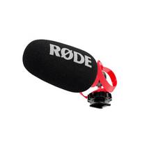 mikrofonas 3.5mm - Mikrofonas Røde VideoMicro II, juoda/raudona - 4 nuotrauka