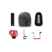 mikrofonas 3.5mm - Mikrofonas Røde VideoMicro II, juoda/raudona - 6 nuotrauka