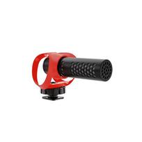 mikrofonas 3.5mm - Mikrofonas Røde VideoMicro II, juoda/raudona - 8 nuotrauka