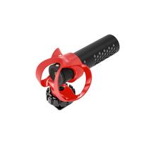 mikrofonas 3.5mm - Mikrofonas Røde VideoMicro II, juoda/raudona - 13 nuotrauka