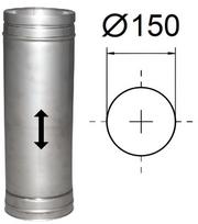Teleskopinis kamino vamzdis. L-310 mm. D-150 mm.