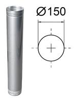 Dūmtraukio vamzdis Akvilon L1000xD150mm