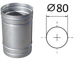 Dūmtraukio vamzdis Akvilon L250xD80mm