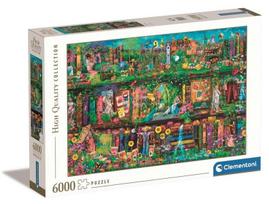 puzzle 6000 - Clementoni Garden Shelf 36532, 119 cm x 169 cm, 6000 dal. - 2 nuotrauka