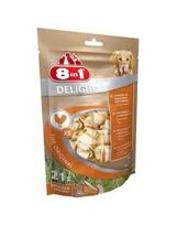 maiseliai sunims - 8IN1 Przysmak delights bones xs - torebka 21 szt. - 2 nuotrauka