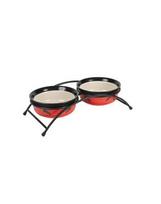 stovas dubeneliu - Trixie Eat on Feet Ceramic Bowl Set - 2 nuotrauka