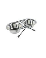 dubeneliai su stovu - Trixie Dog Eat on Feet Bowl Set 24cm - 2 nuotrauka