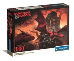 Compact Dungeons&Dragons Clementoni, 39914, 1000 d.