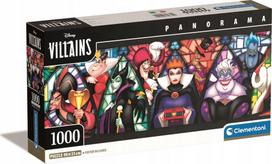 Clementoni Villains Panorama 39872, 98 cm x 33 cm, 1000 dal.