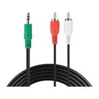 rca kabelis - Sandberg 500-97 MiniJack-M->2xRCA-M 2m - 1 nuotrauka