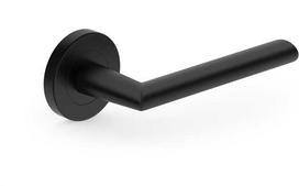 juodos vidaus durys - Metal_Bud Durų rankena, vidaus Metal-Bud Juodas Inox SUPPRA, juoda - 1 nuotrauka