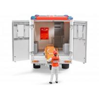 BRUDER greitosios pagalbos automobilis su figūrėle, 02536