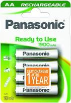 Panasonic Evolta P-6E rechargeable battery 4 x AA 1900mAh