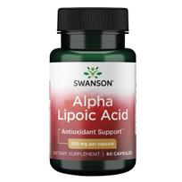 kapsules - Alfa lipoinė rūgštis 300mg SWANSON, 60 kapsulių - 1 nuotrauka