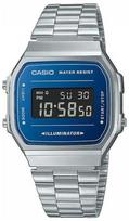 casio laikrodis silver - Casio A168WEM-2BEF - 3 nuotrauka
