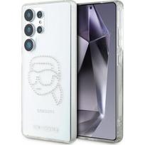 Karl Lagerfeld "Rhinestones Karl Head Logo Galaxy S25 Ultra" Transparent